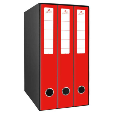 Mariola Box Modulo de 3 Archivadores con Rado 2 Anillas