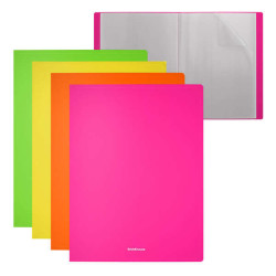 ErichKrause Carpetas con Fundas Matt Neon Compatible - 1,98€