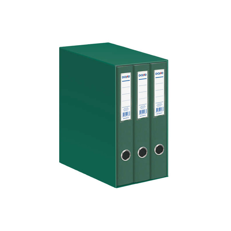 Dohe Oficolor Modulo de 3 Archivadores A4 en Carton Forrado