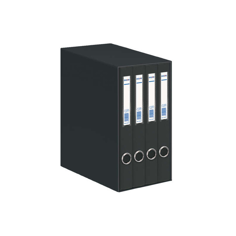 Dohe Oficolor Modulo de 4 Archivadores A4 en Carton Forrado