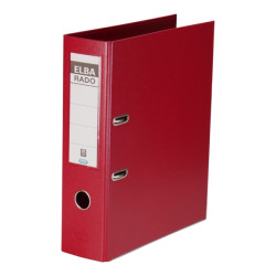 Elba Plast Archivador Tamaño A4 Rojo Compatible - 7,87€