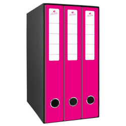 Mariola Box Modulo de 3 Archivadores con Rado 2 Anillas