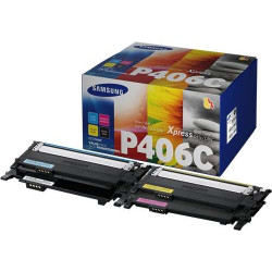 Tóner Samsung CLP360/CLX3305 Pack de 4 Cartuchos de Toner