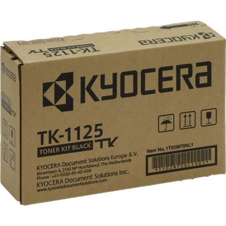 Tóner Kyocera TK1125 Negro Original - 58,50€ | Envío 24h