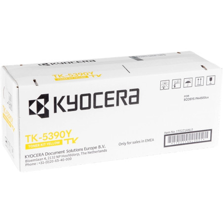 Tóner Kyocera TK5390 Amarillo Original - 206,52€ | Envío 24h