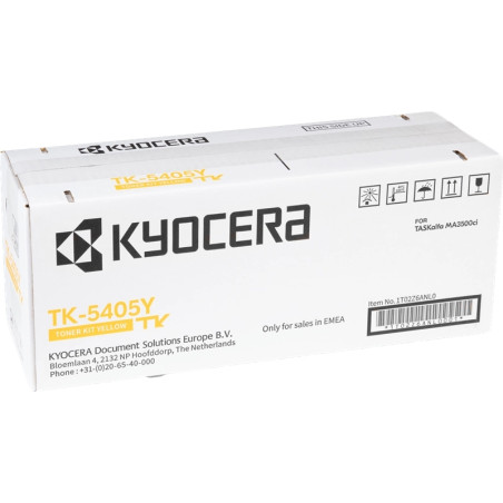 Tóner Kyocera TK5405 Amarillo Original - 151,99€ | Envío 24h