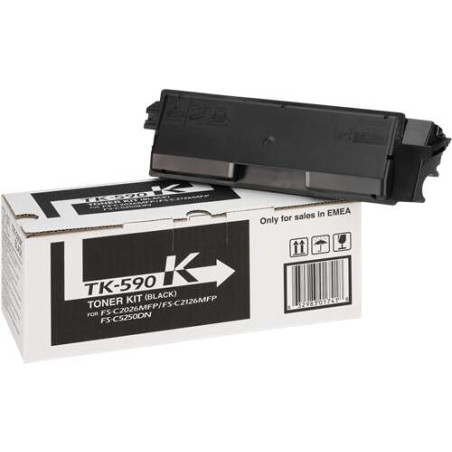 Tóner Kyocera TK590 Negro Original - 128,97€ | Envío 24h