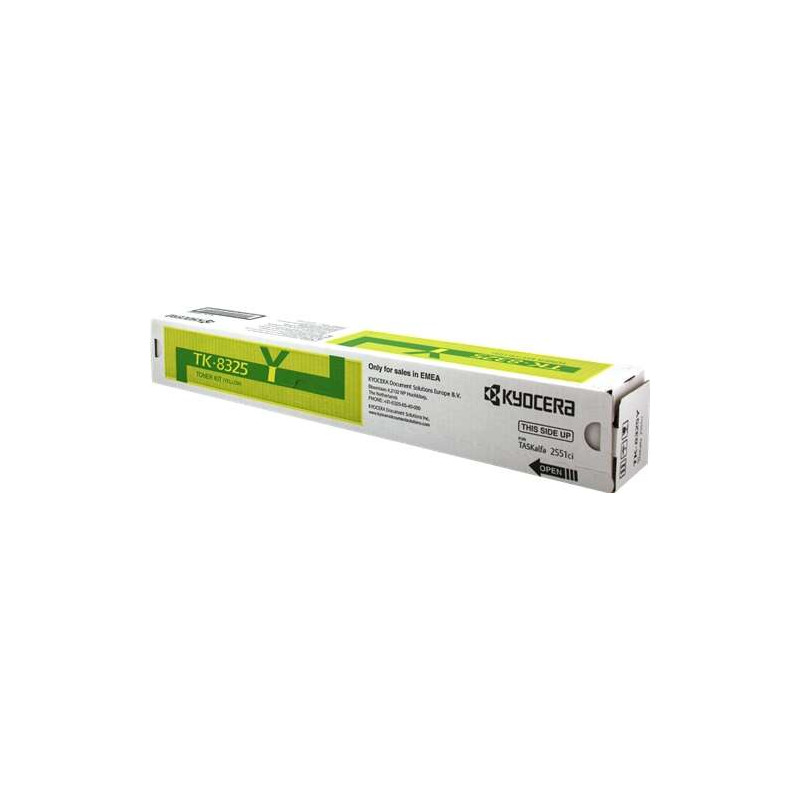 Tóner Kyocera TK8325 Amarillo Original - 92,20€ | Envío 24h
