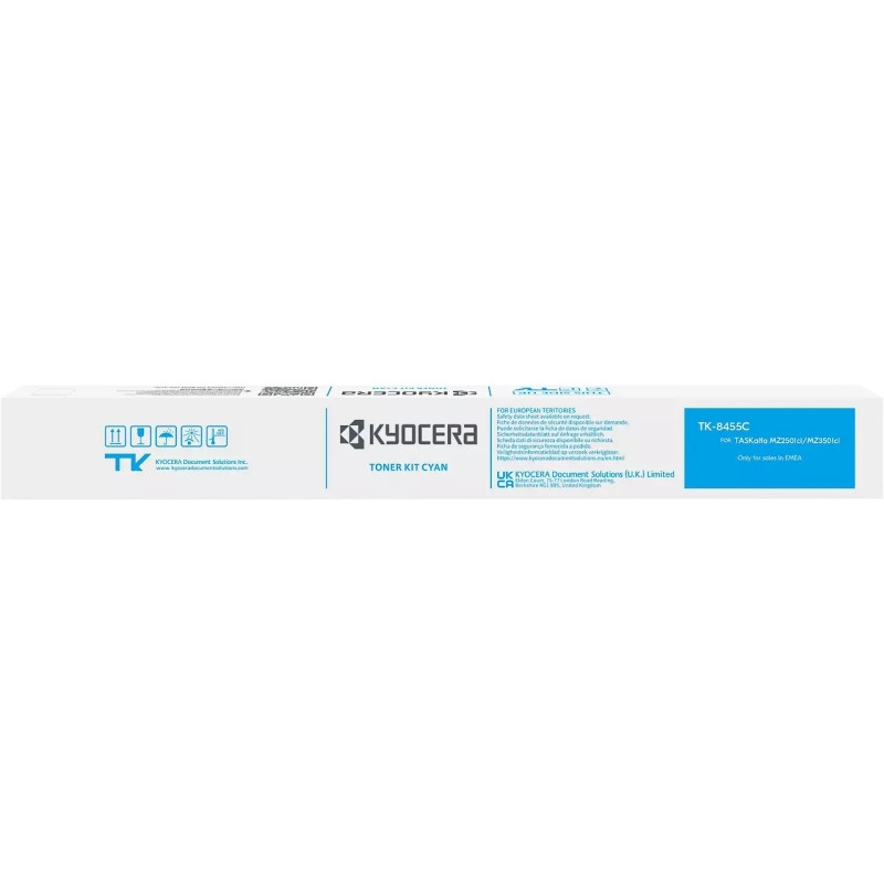 Tóner Kyocera TK8455 Cyan Original - 102,40€ | Envío 24h