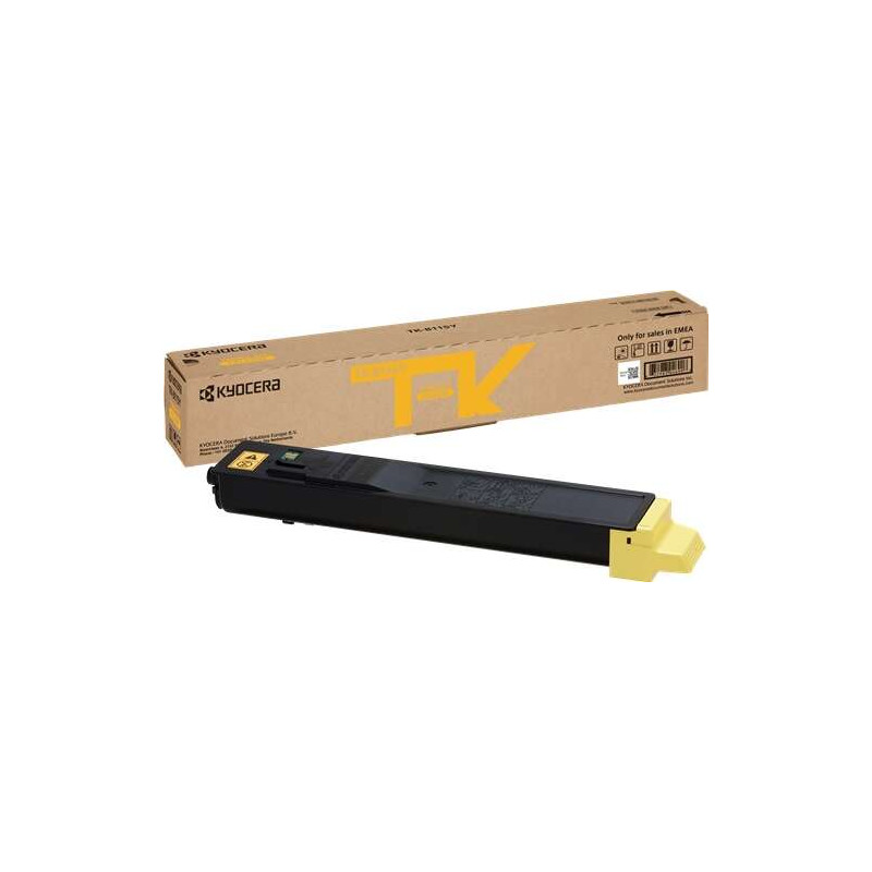Tóner Kyocera TK8115 Amarillo Original - 68,97€ | Envío 24h
