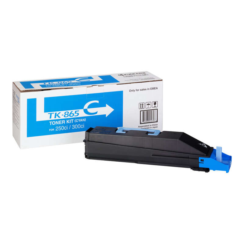 Tóner Kyocera TK865 Cyan Original - 100,78€ | Envío 24h