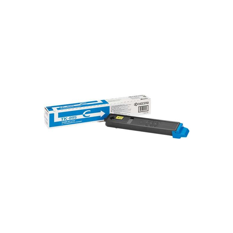 Tóner Kyocera TK895 Cyan Original - 75,53€ | Envío 24h