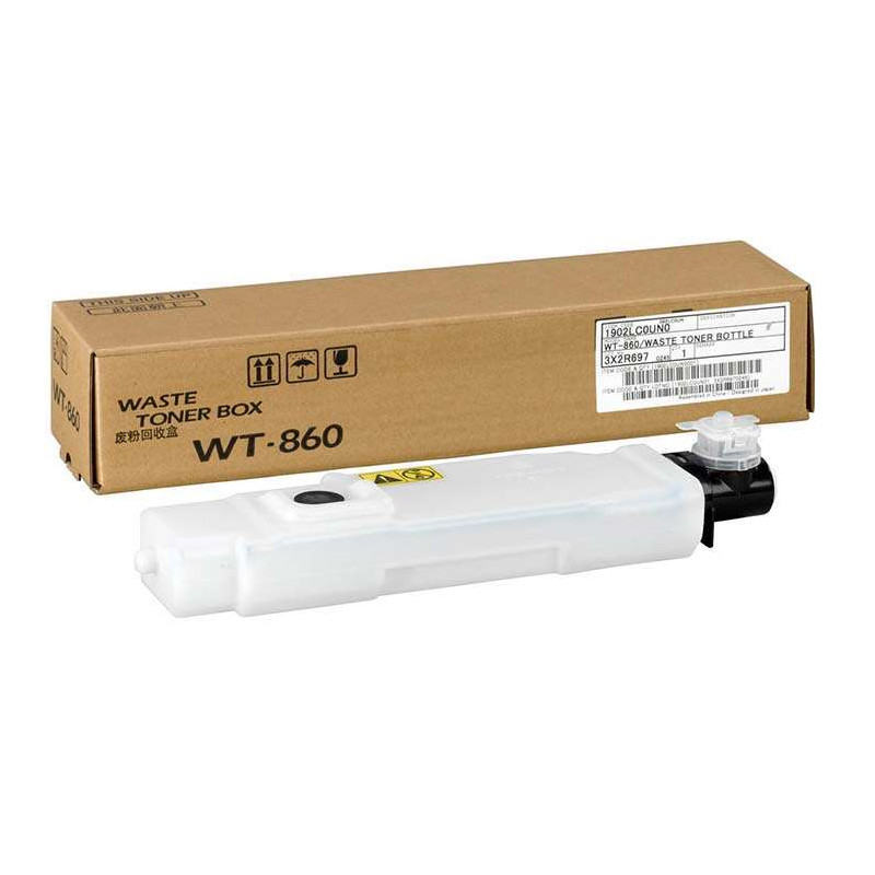 Tóner Kyocera WT860 Bote Residual Negro Original - 8,77€