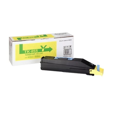 Tóner Kyocera TK855 Amarillo Original - 190,30€ | Envío 24h