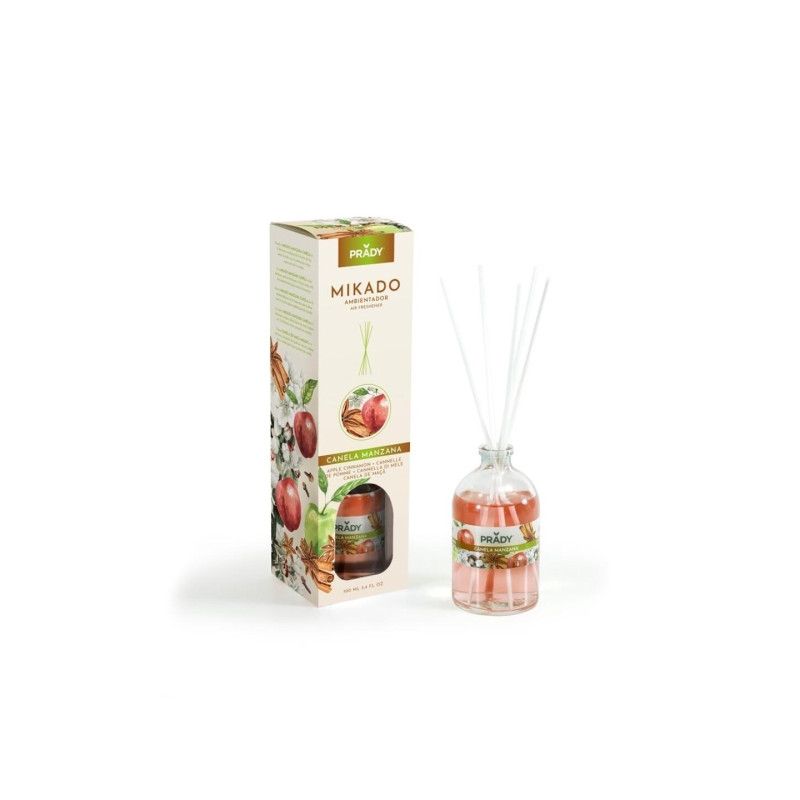 Fusor Prady Ambientador Mikado Canela Manzana - 2,14€