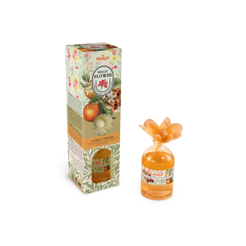 Prady Ambientador Magic Flower Canela y Naranja - 2,35€