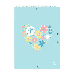 Safta Moos Fiori Carpeta con 3 Solapas Compatible - 4,16€