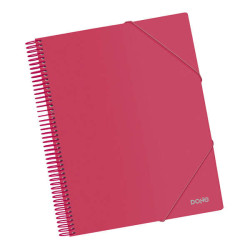 Dohe Carpeta con 40 Fundas Tamaño A4 Rosa Compatible - 6,59€