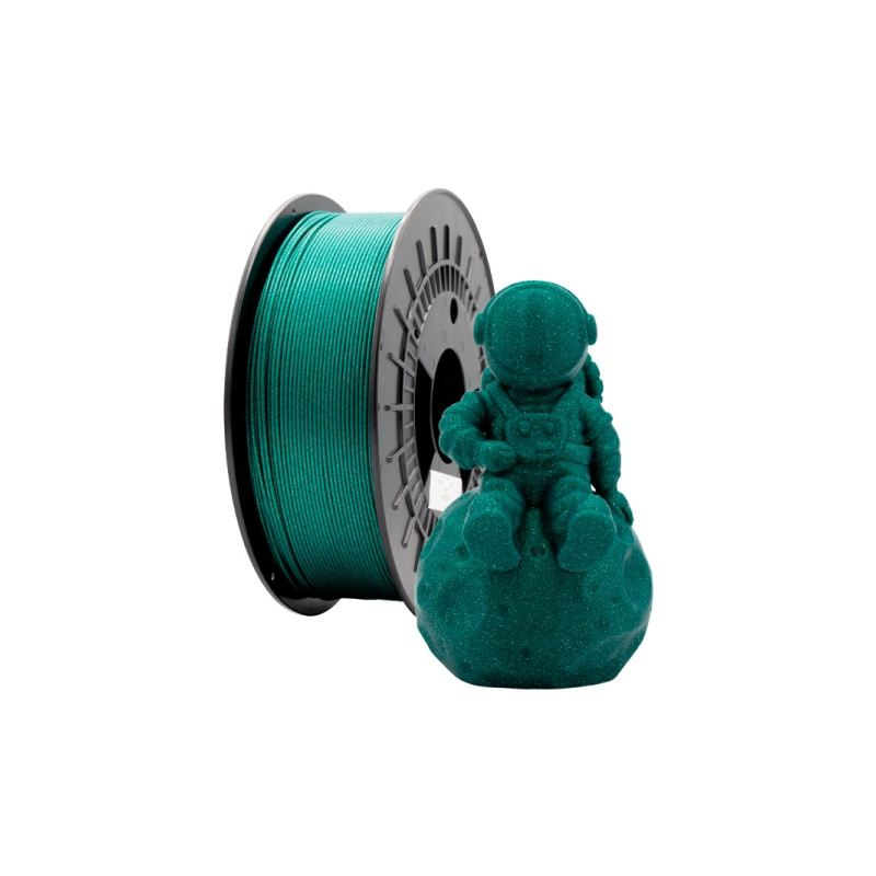 3D Filamento PLA GLITTER Verde Compatible - 18,30€