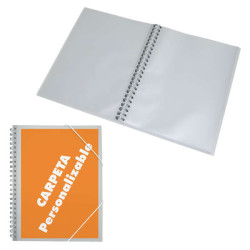 Dohe Carpeta con Fundas A4 Naranja Compatible - 4,66€