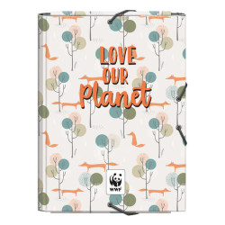 Dohe Carpeta de Carton Forrado con Papel Impreso a Todo