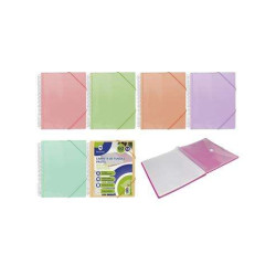 Bismark Carpeta Espiral 60 Fundas Transparentes - 6,49€