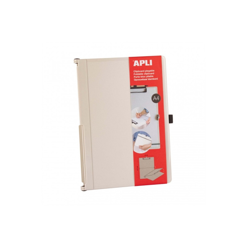 Apli Clipboard Plegable Blanco Compatible - 8,99€