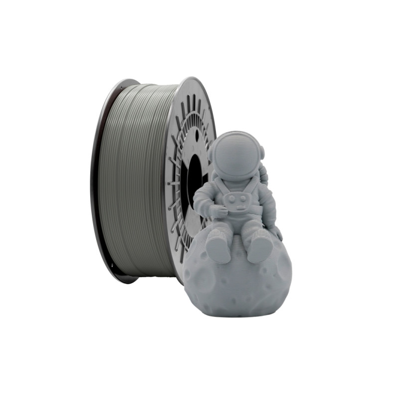 3D Filamento PLA MATE Gris Oscuro Compatible - 16,00€