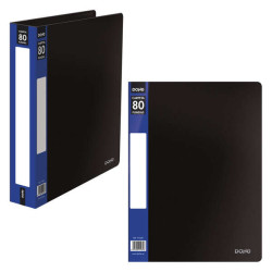 Dohe Carpetas con Fundas Din A4 Negro Compatible - 12,87€