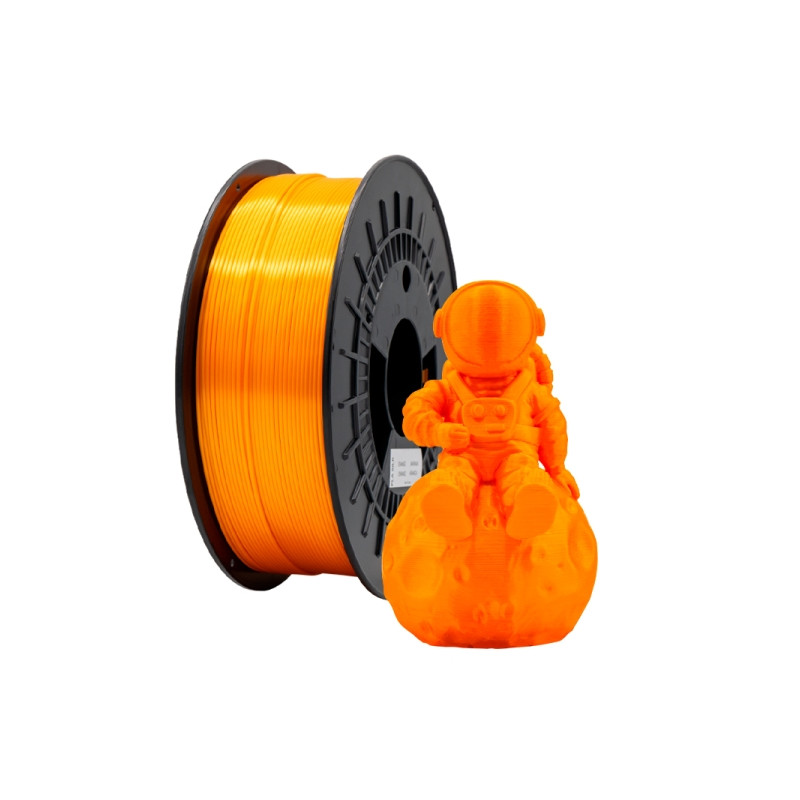 3D Filamento PLA SILK Naranja Compatible - 16,00€