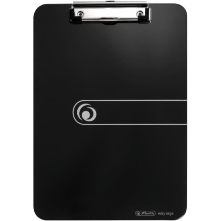 Herlitz Carpeta Sujetapapeles Negro