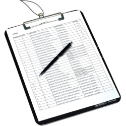 Herlitz Carpeta Sujetapapeles Negro