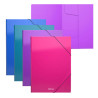 ErichKrause Pack de 4 Carpetas Solapas Matt Vivid A4