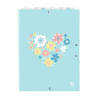Safta Moos Fiori Carpeta con 3 Solapas
