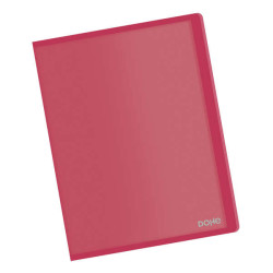 Dohe Carpetas con Fundas Din A4 Rojo