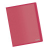 Dohe Carpetas con Fundas Din A4 Rojo