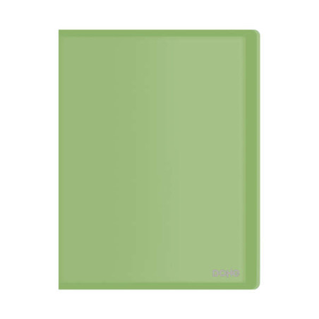 Dohe Carpetas con Fundas Din A4 Verde