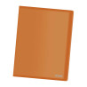 Dohe Carpetas con Fundas Din A4 Naranja