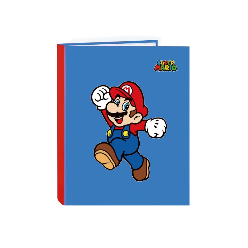 Safta Super Mario World Carpeta con 4 Anillas 25mm