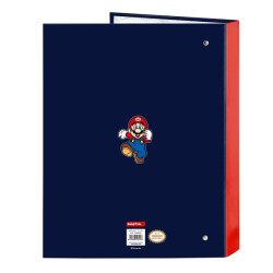 Safta Super Mario World Carpeta con 4 Anillas 25mm