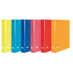Elba Color Life Carpeta de Anillas 4Dx40mm Tamaño Folio (12u.)