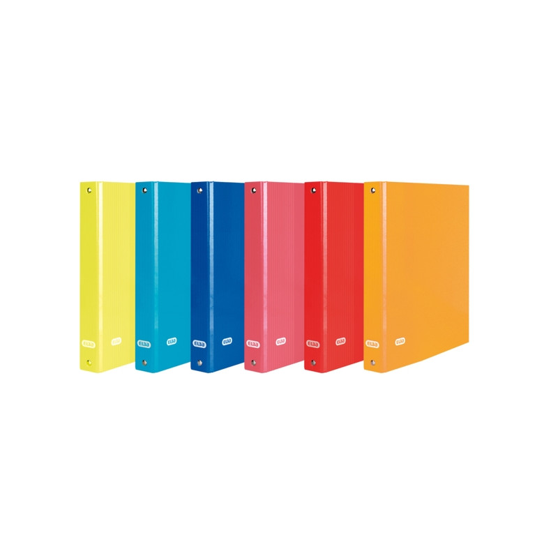 Elba Color Life Carpeta de Anillas 4Dx40mm Tamaño Folio (12u.)