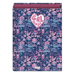Dohe Girl Power Carpeta con 4 Anillas de 40mm