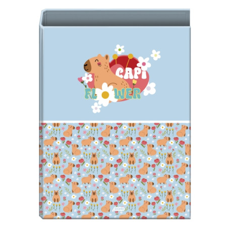 Dohe Capi Flower Carpeta con 4 Anillas de 40mm