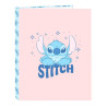 Safta Stitch Ohana Carpeta con 4 Anillas 25mm