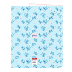Safta Stitch Ohana Carpeta con 4 Anillas 25mm