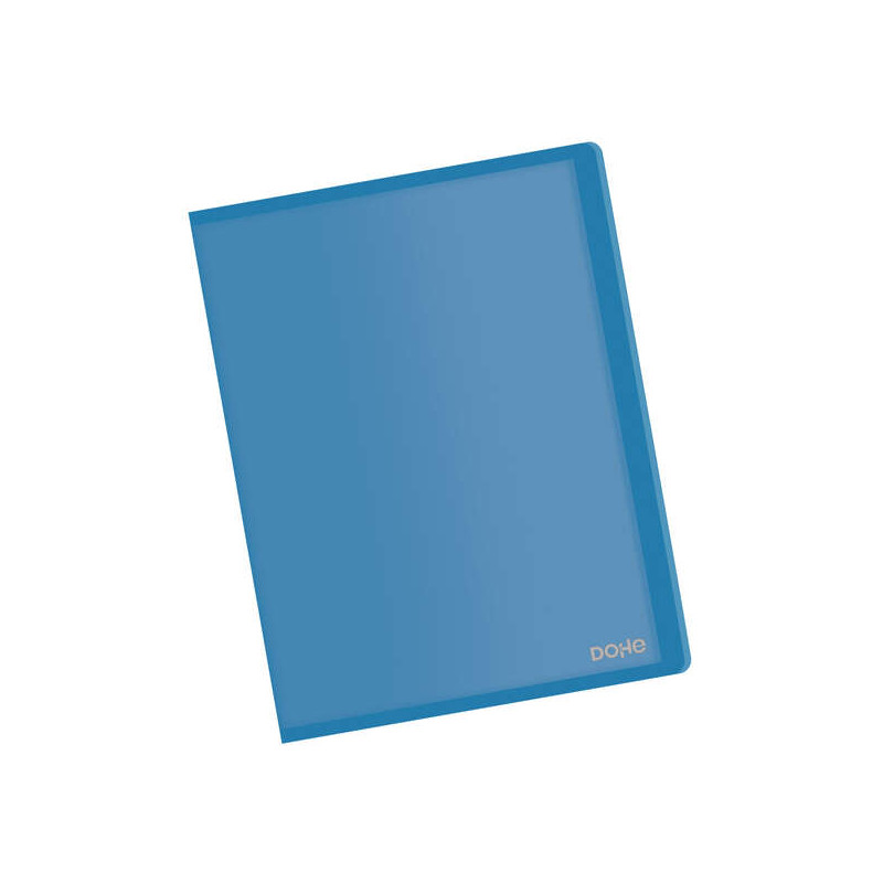 Dohe Carpeta con 10 Fundas A4 Azul