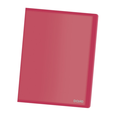 Dohe Carpeta con 20 Fundas Transparentes Soldadas A4 80mic