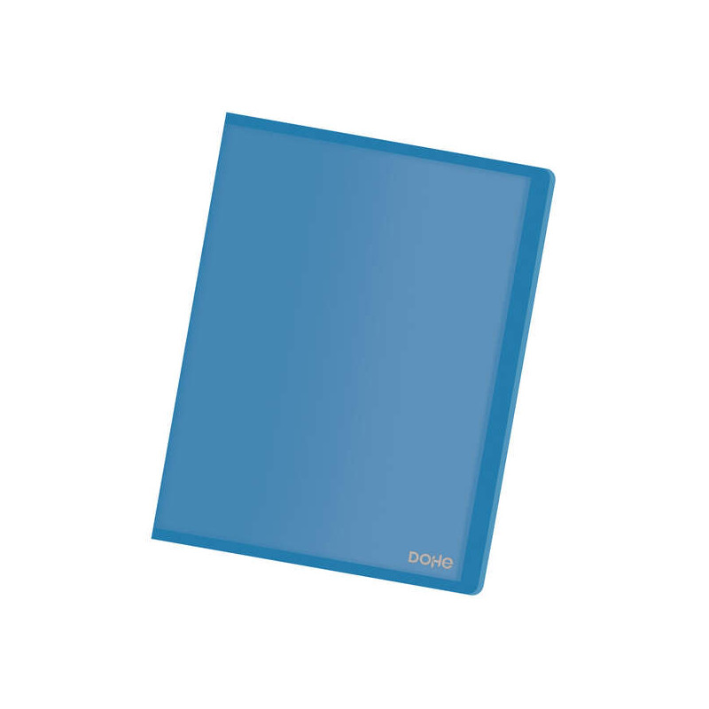 Dohe Carpeta con 20 Fundas Transparentes Soldadas A4 80mic