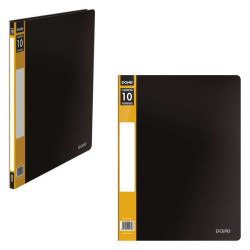 Dohe Carpeta con 10 Fundas A4 Negro